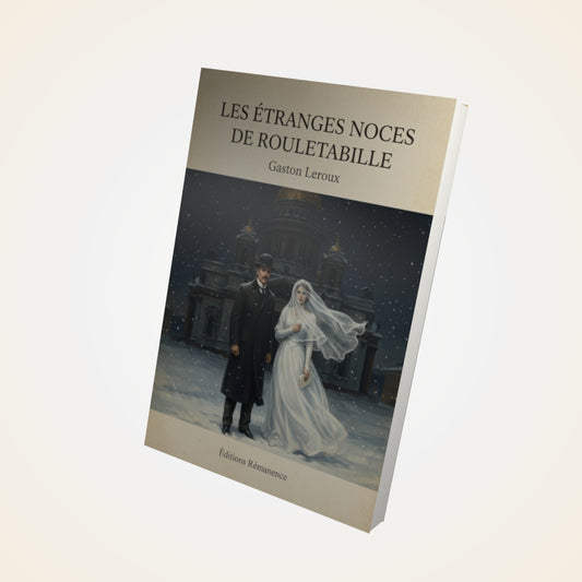 Livre Les étranges noces de Rouletabille - Gaston Leroux - Couverture 3D