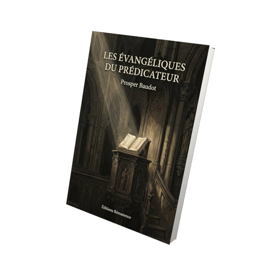 Livre Les évangéliques du prédicateur - Prosper Baudot - Vue 3D - Editions Remanence