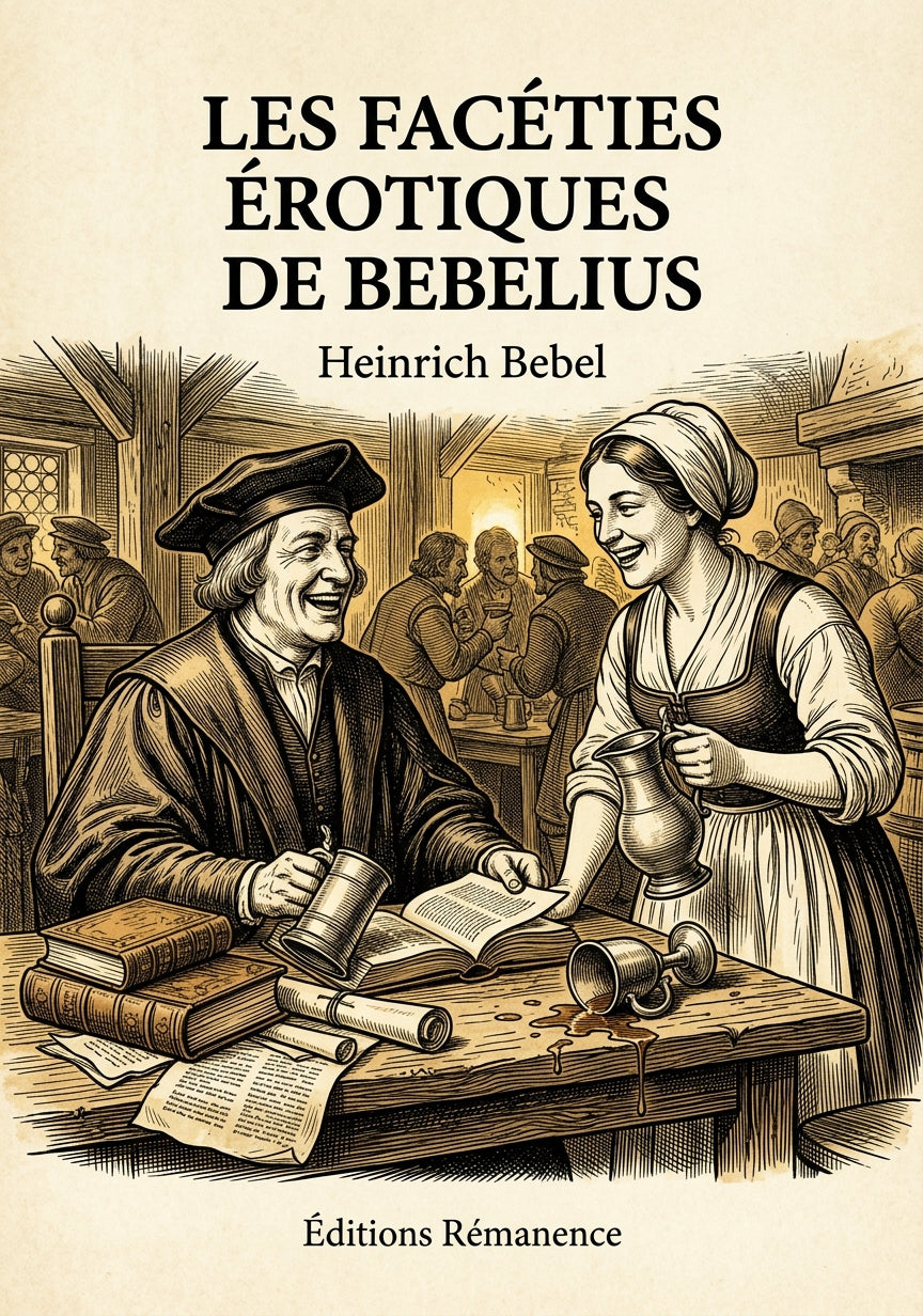 Livre Les Facéties érotiques de Bebelius par Heinrich Bebel - Couverture - Editions Remanence