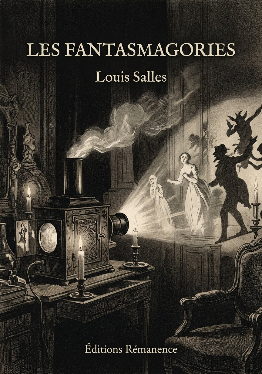Livre Les Fantasmagories par Louis Salles - Couverture - Editions Remanence