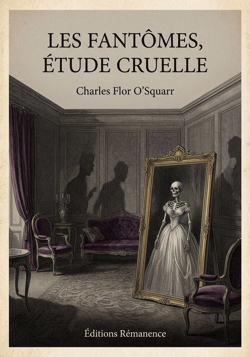 Les fantômes, étude cruelle - Charles Flor O'Squarr (Couverture)