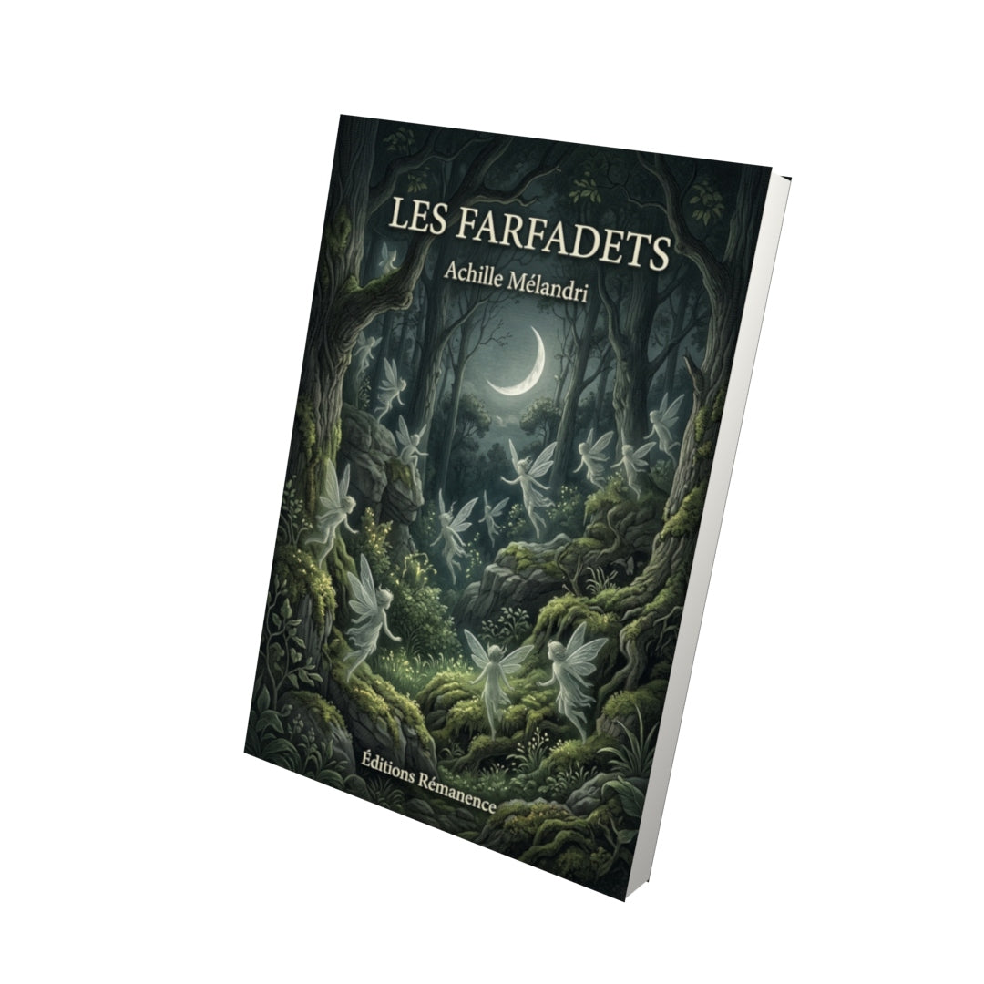 Livre Les Farfadets par Achille Mélandri - Vue 3D - Editions Remanence