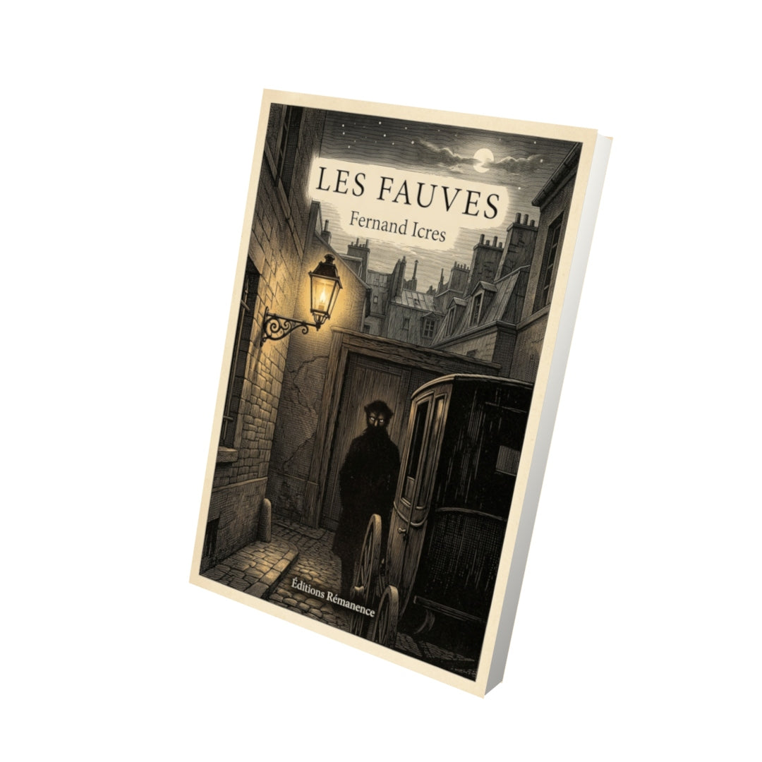 Livre Les Fauves par Fernand Icres - Vue 3D - Editions Remanence