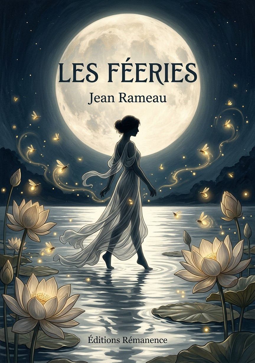 Livre Les Féeries par Jean Rameau - Couverture - Editions Remanence