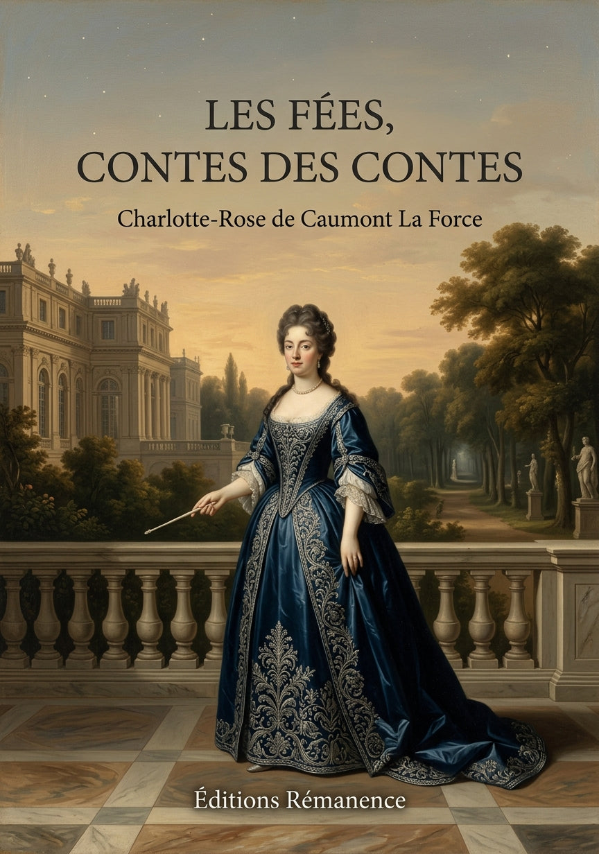 Livre Les Fées, Contes des Contes par Charlotte-Rose de Caumont La Force - Couverture - Editions Remanence