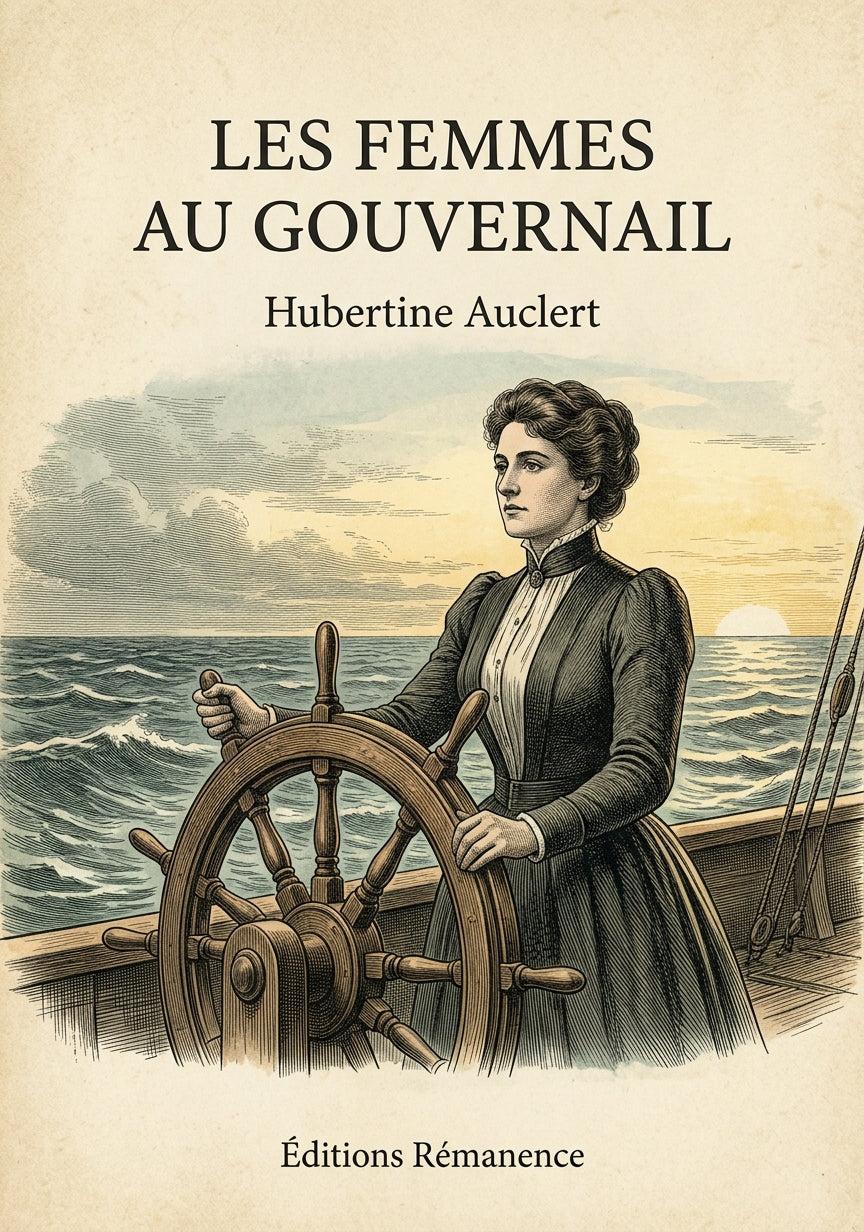 Les femmes au gouvernail - Hubertine Auclert (Couverture)