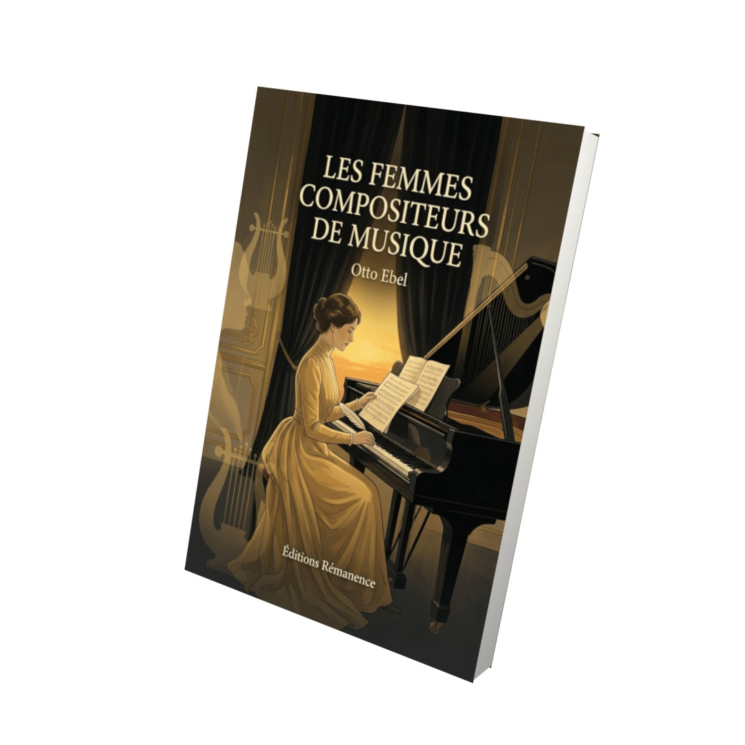Livre Les femmes compositeurs de musique par Otto Ebel - Vue 3D - Editions Remanence