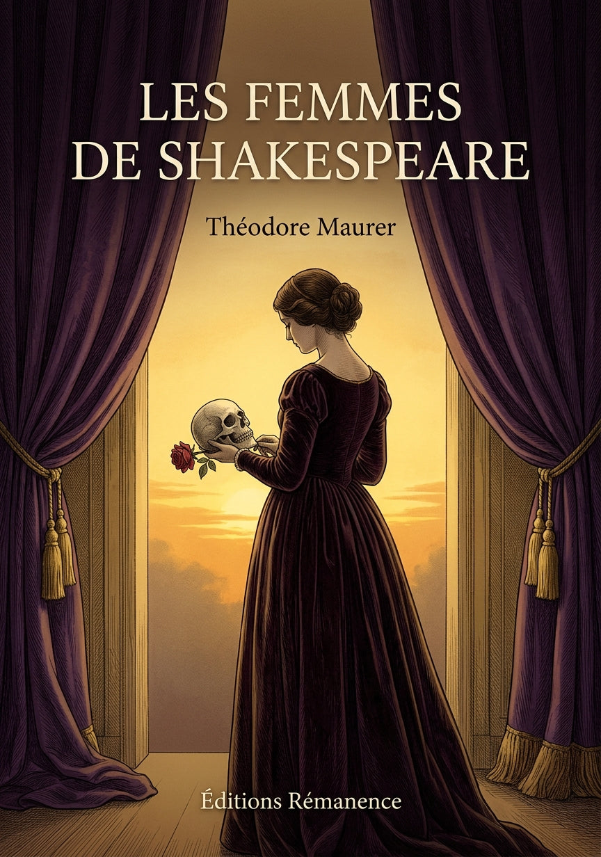 Livre Les Femmes de Shakespeare par Théodore Maurer - Couverture - Editions Remanence