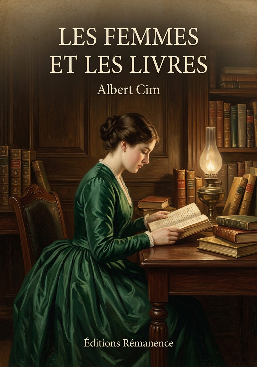 Les femmes et les livres - Albert Cim (Couverture)
