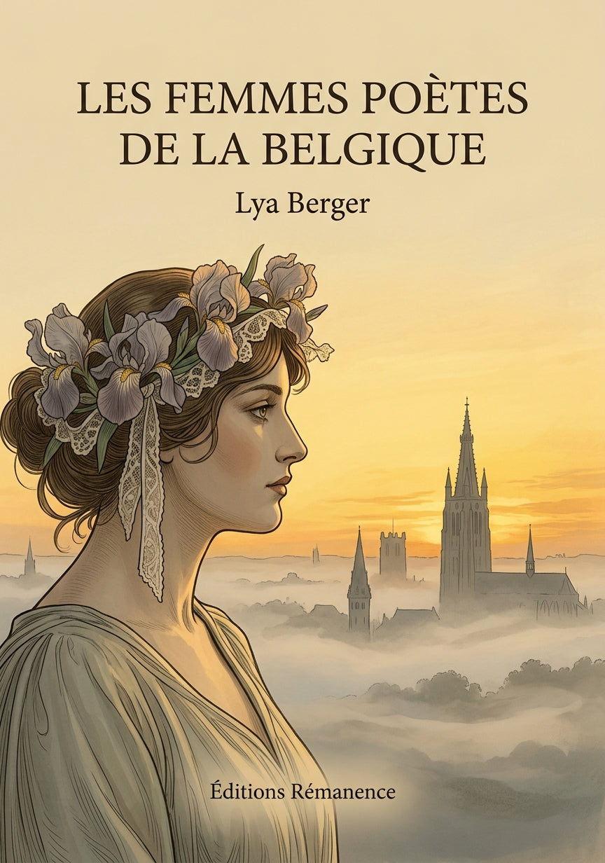 Livre Les Femmes poètes de la Belgique par Lya Berger - Couverture - Editions Remanence