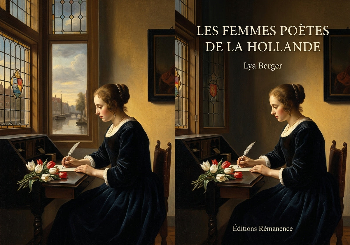 Livre Les Femmes poètes de la Hollande par Lya Berger - Couverture - Editions Remanence