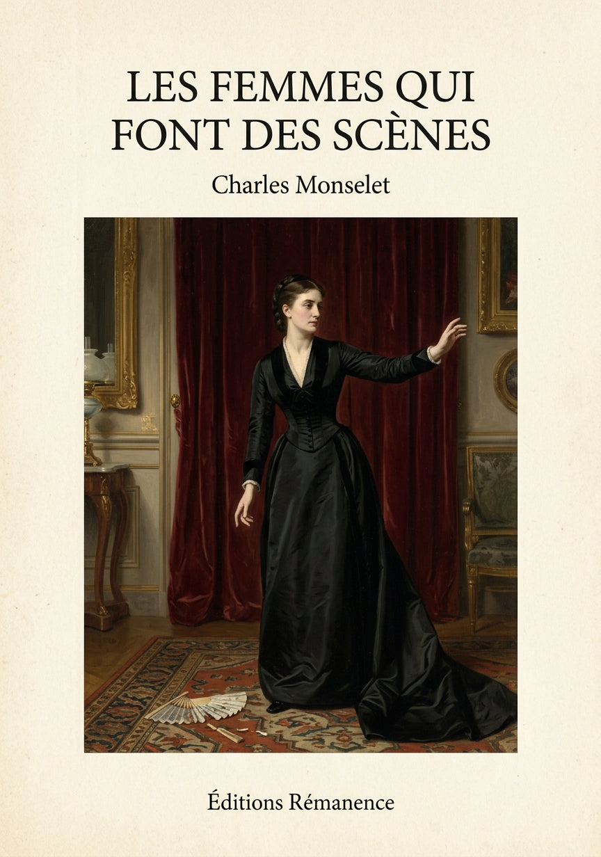 Les femmes qui font des scènes - Charles Monselet (Couverture)