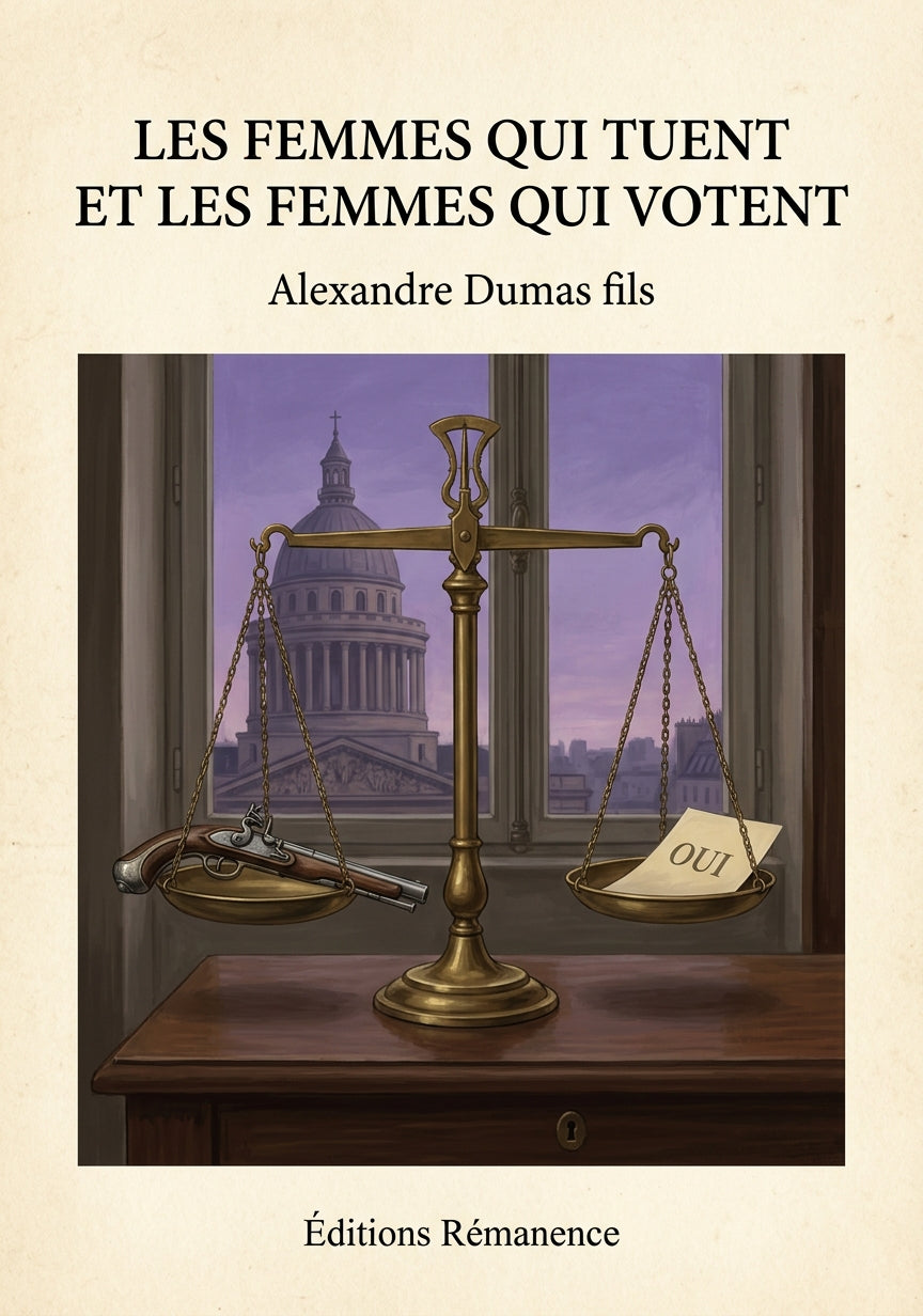 Les Femmes qui tuent et les Femmes qui votent - Alexandre Dumas fils (Couverture)