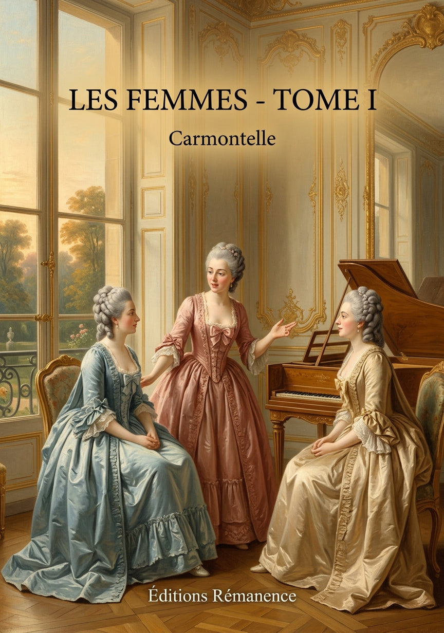 Livre Les Femmes - Tome I par Carmontelle - Couverture - Editions Remanence