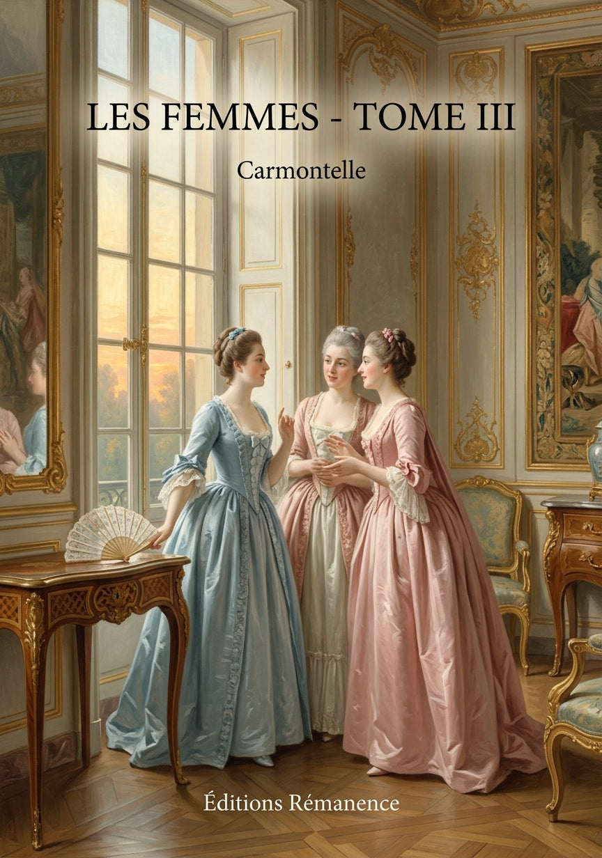 Livre Les Femmes - Tome III par Carmontelle - Couverture - Editions Remanence