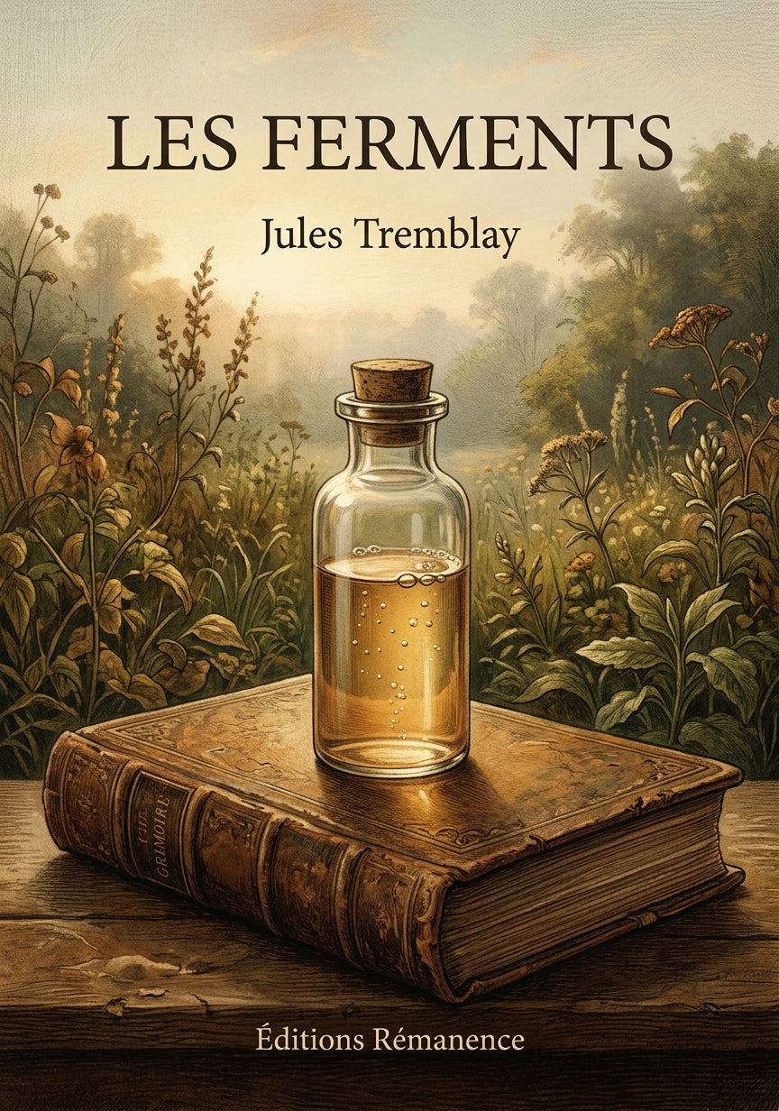 Livre Les ferments par Jules Tremblay - Couverture - Editions Remanence