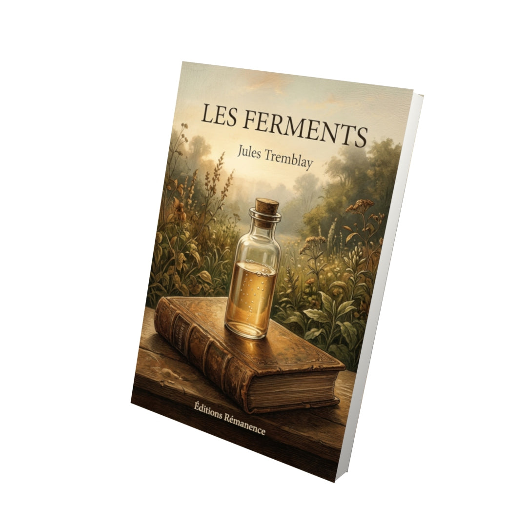 Livre Les ferments par Jules Tremblay - Vue 3D - Editions Remanence