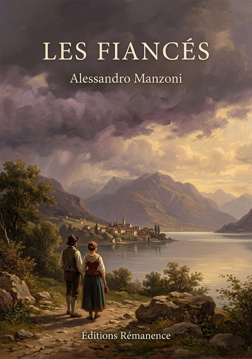 Livre Les Fiancés par Alessandro Manzoni - Couverture - Editions Remanence