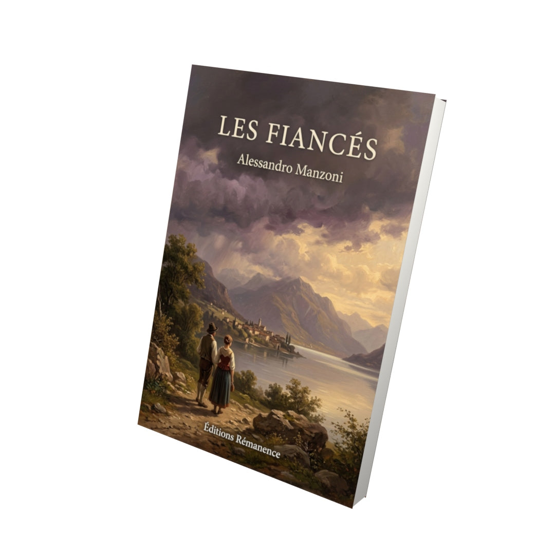 Livre Les Fiancés par Alessandro Manzoni - Vue 3D - Editions Remanence