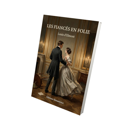 Livre Les Fiancés en folie par Louis d’Elmont - Vue 3D - Editions Remanence