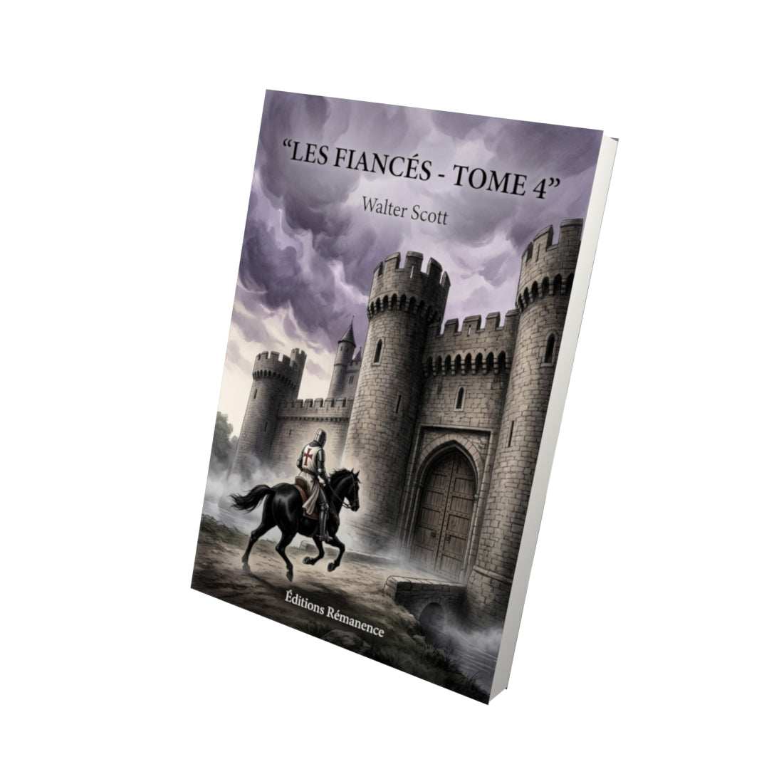 Livre Les Fiancés - Tome 4 par Walter Scott - Vue 3D - Editions Remanence