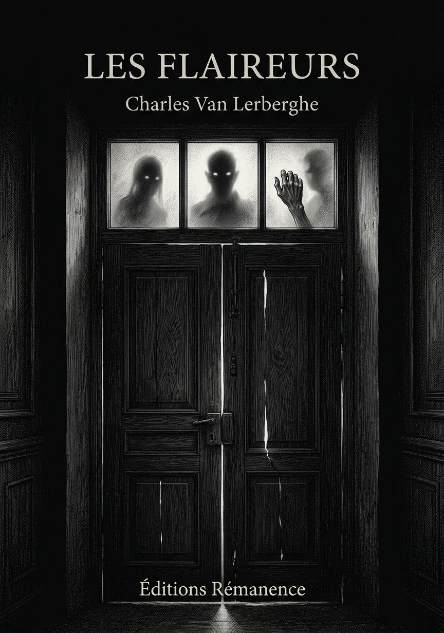Livre Les Flaireurs par Charles Van Lerberghe - Couverture - Editions Remanence