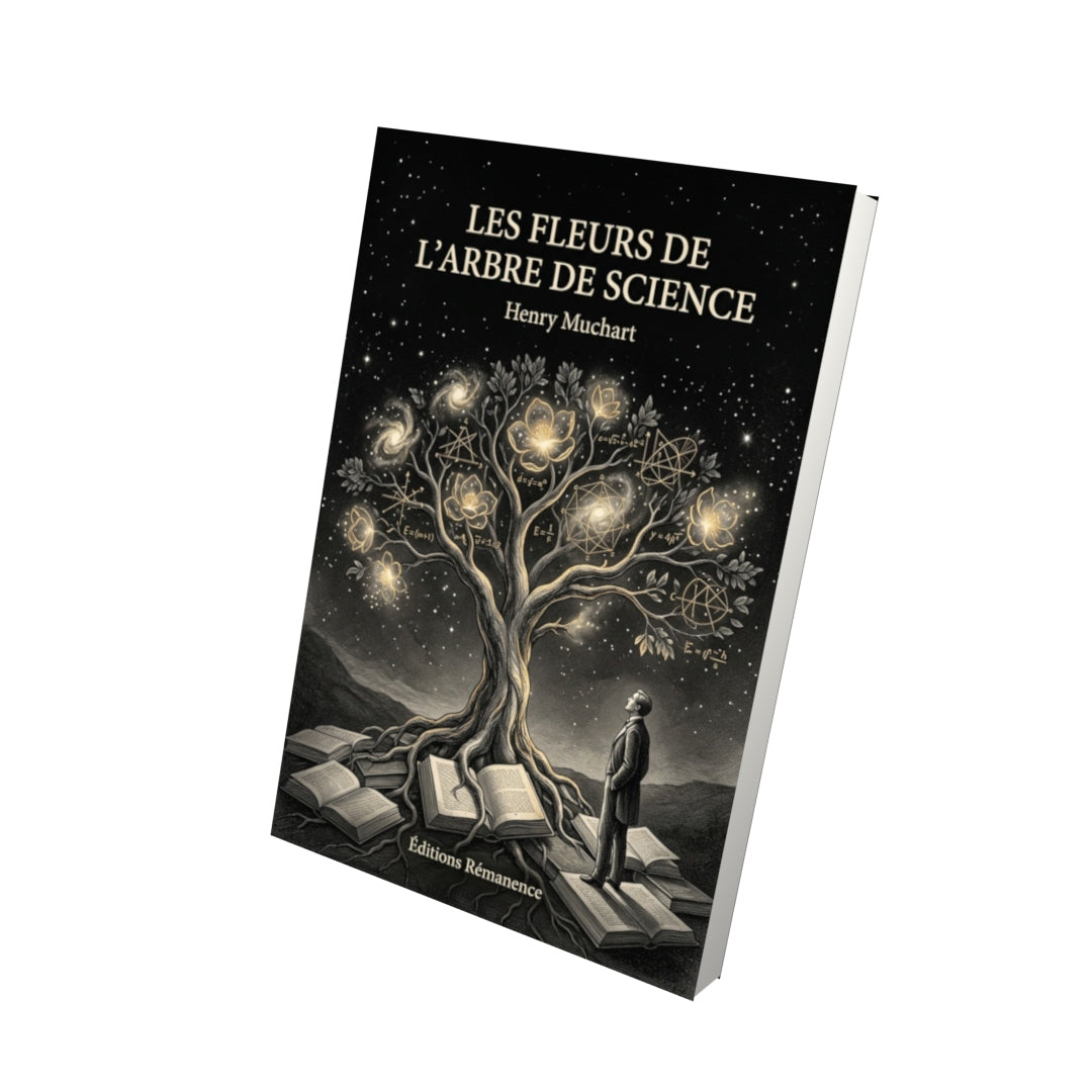 Livre Les Fleurs de l’arbre de science par Henry Muchart - Vue 3D - Editions Remanence
