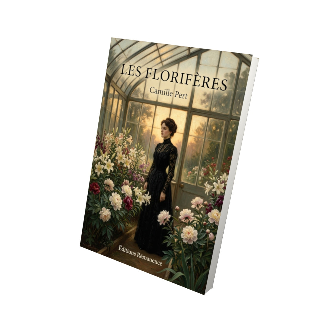 Livre Les Florifères par Camille Pert - Vue 3D - Editions Remanence
