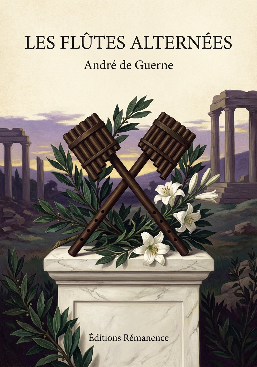 Livre Les Flûtes alternées par André de Guerne - Couverture - Editions Remanence