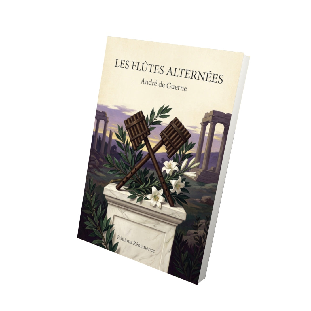 Livre Les Flûtes alternées par André de Guerne - Vue 3D - Editions Remanence