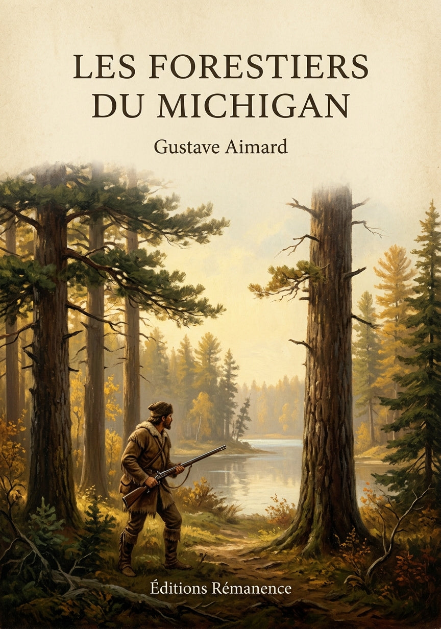 Les Forestiers du Michigan - Gustave Aimard (Couverture)