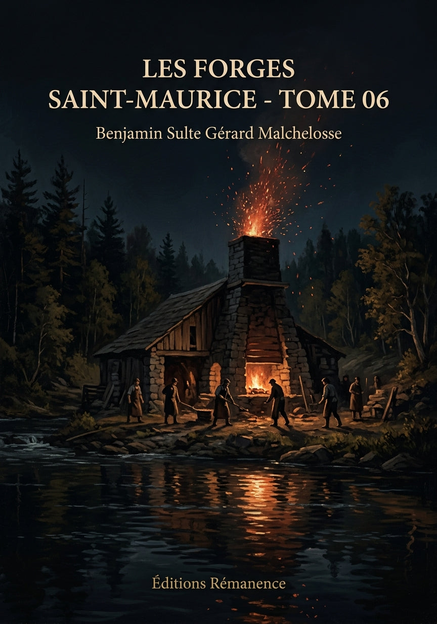 Livre Les Forges Saint-Maurice - Tome 06 par Benjamin Sulte Gérard Malchelosse - Couverture - Editions Remanence