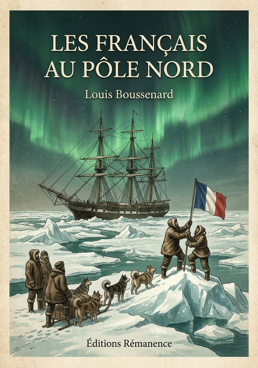 Les français au pôle Nord - Louis Boussenard (Couverture)