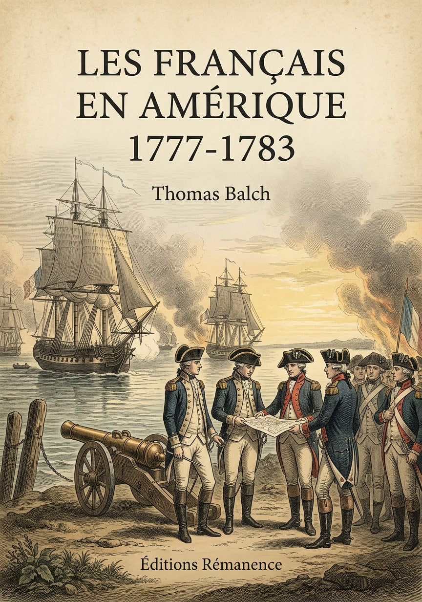 Les Français en Amérique 1777-1783 - Thomas Balch (Couverture)