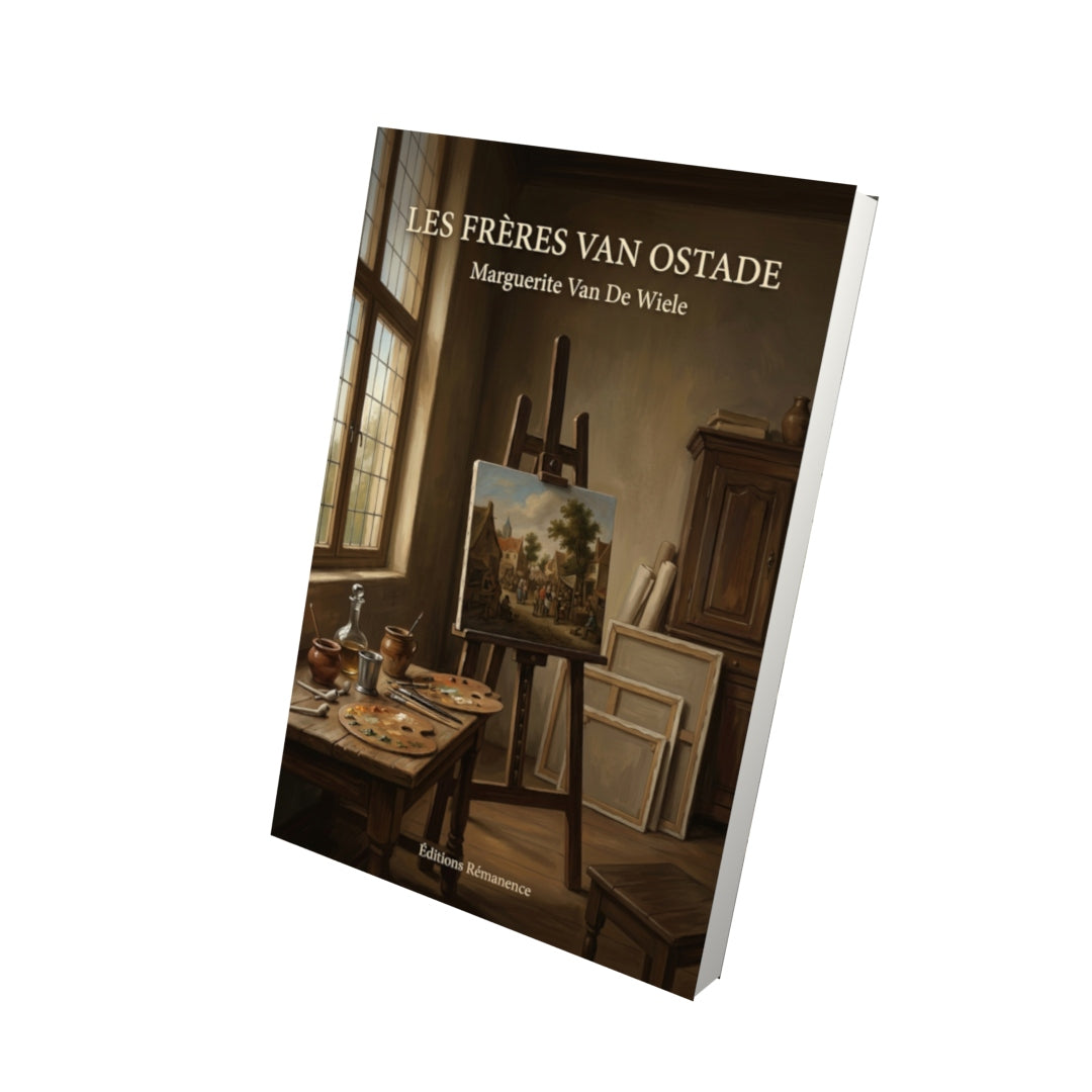 Livre Les Frères van Ostade par Marguerite Van De Wiele - Vue 3D - Editions Remanence