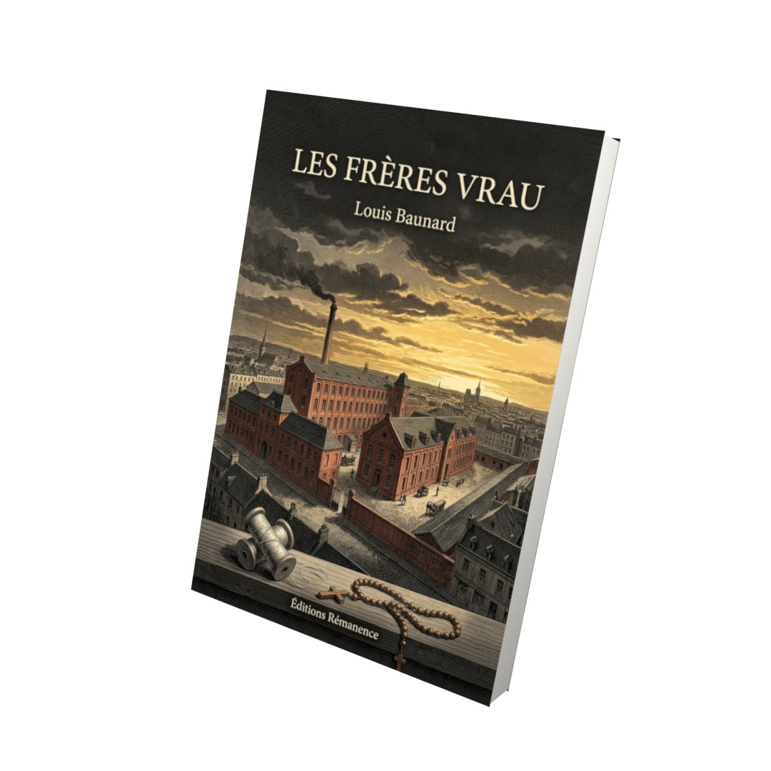 Livre Les frères Vrau - Louis Baunard - Vue 3D - Editions Remanence
