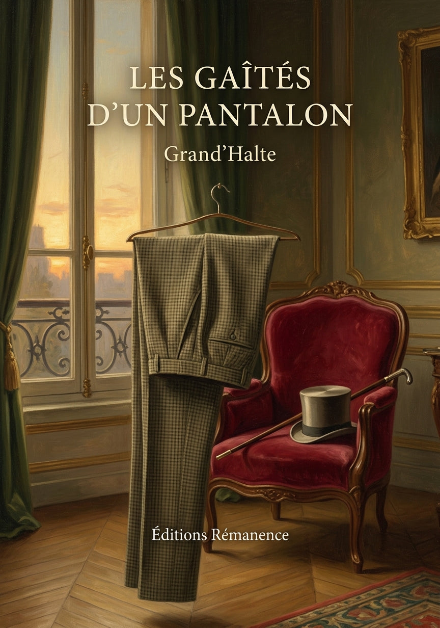 Livre Les gaîtés d’un pantalon par Grand’Halte - Couverture - Editions Remanence