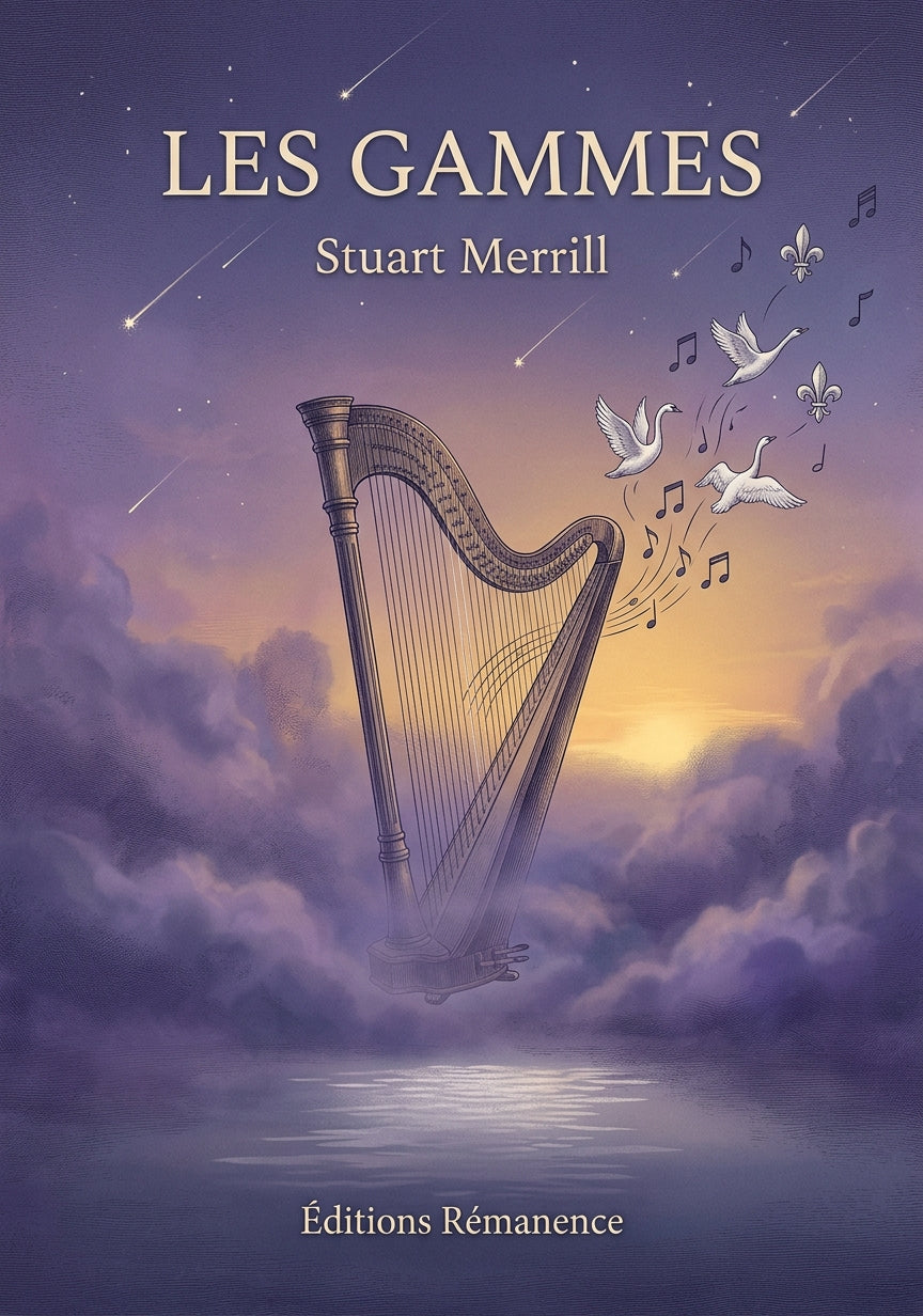 Livre Les Gammes par Stuart Merrill - Couverture - Editions Remanence
