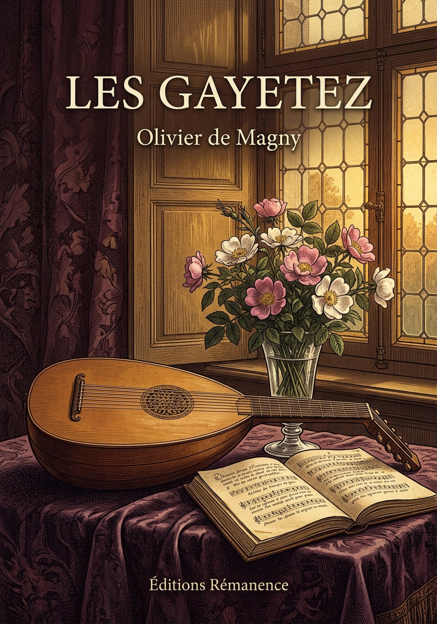 Livre Les Gayetez par Olivier de Magny - Couverture - Editions Remanence