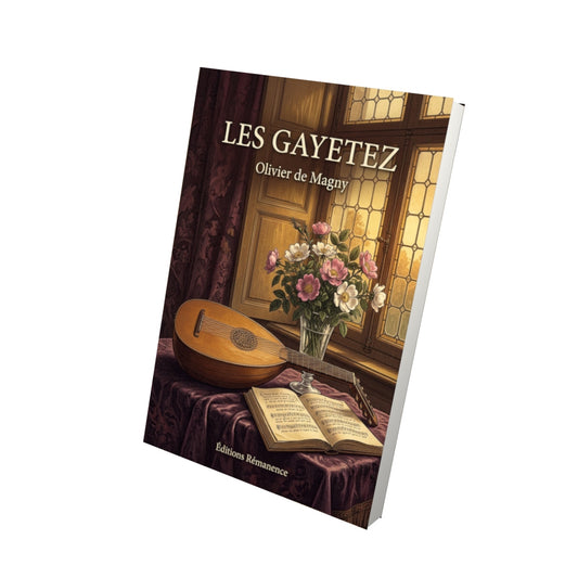 Livre Les Gayetez par Olivier de Magny - Vue 3D - Editions Remanence