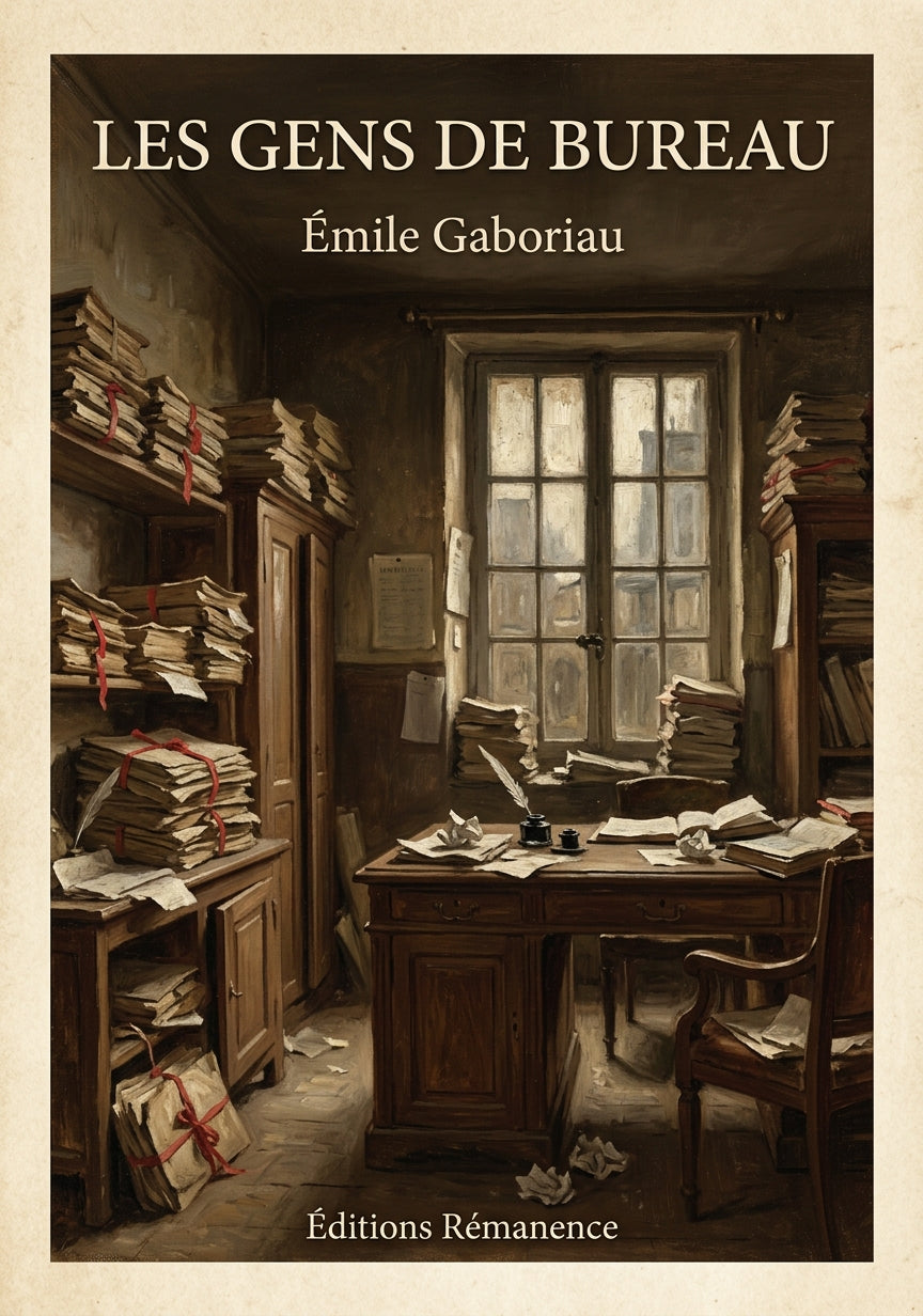 Les gens de bureau - Émile Gaboriau (Couverture)