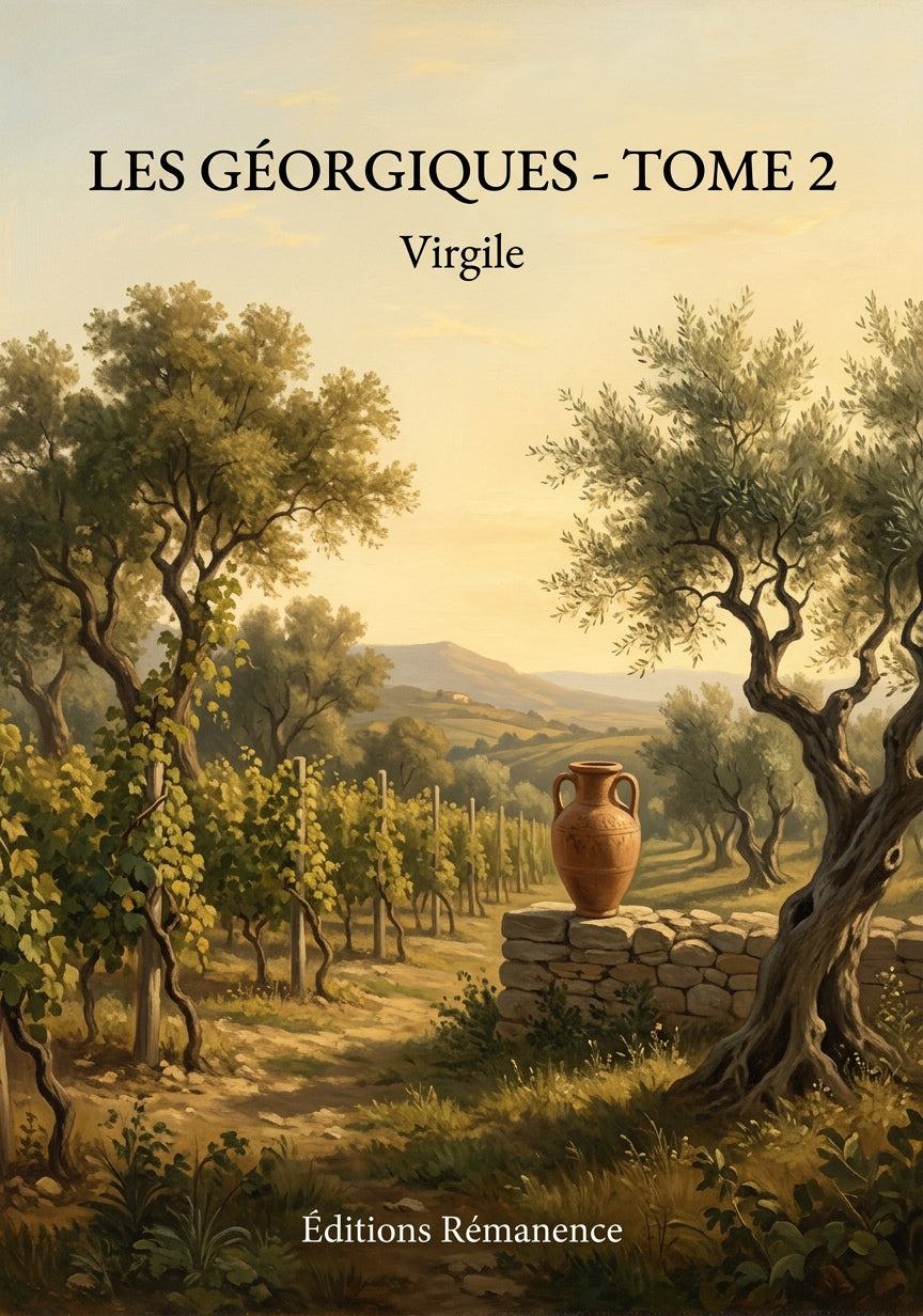 Livre Les Géorgiques - Tome 2 par Virgile - Couverture - Editions Remanence