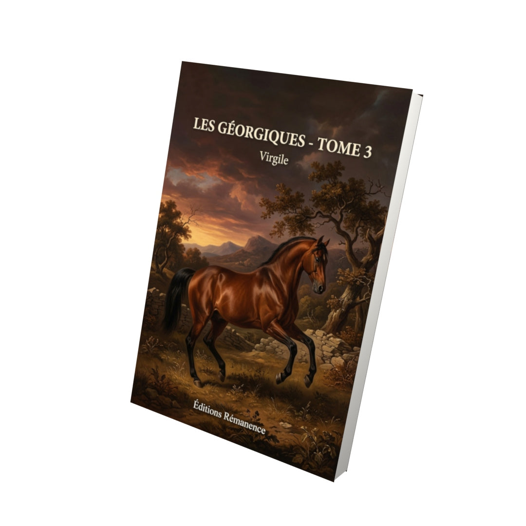 Livre Les Géorgiques - Tome 3 par Virgile - Vue 3D - Editions Remanence
