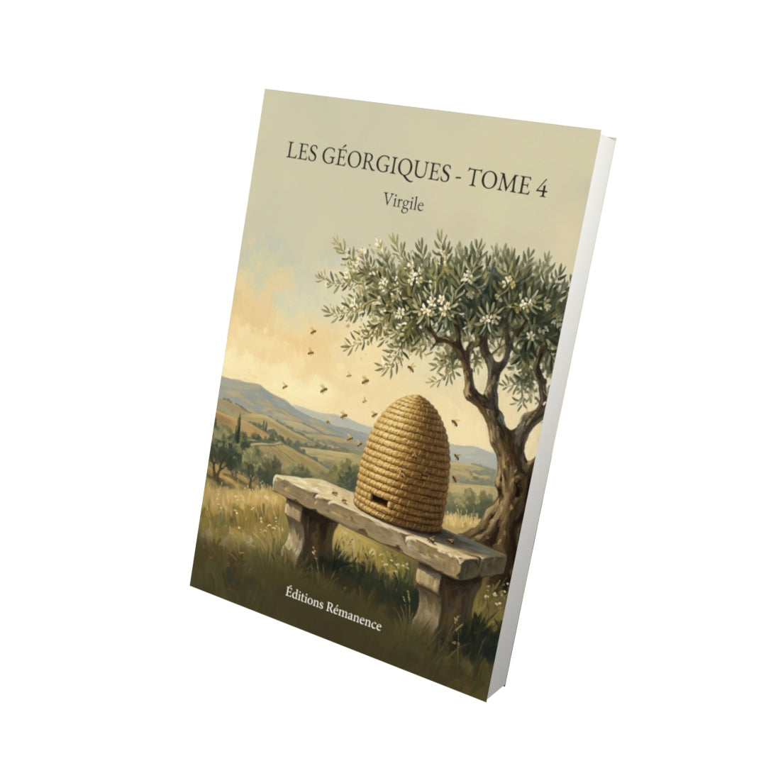 Livre Les Géorgiques - Tome 4 par Virgile - Vue 3D - Editions Remanence