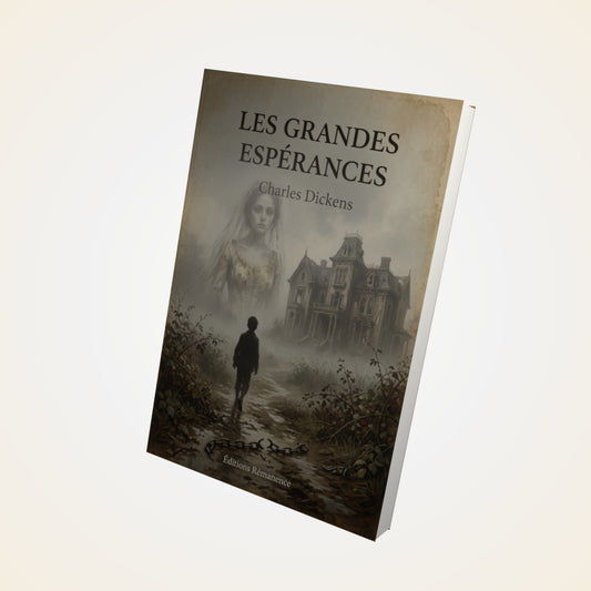 Livre Les grandes espérances - Charles Dickens - Couverture 3D