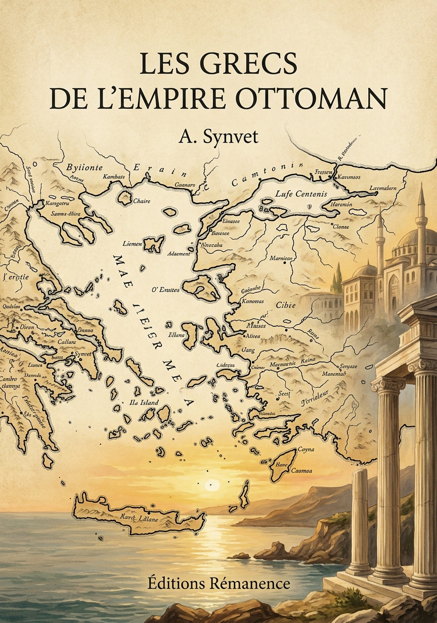Livre Les Grecs de L’Empire Ottoman par A. Synvet - Couverture - Editions Remanence
