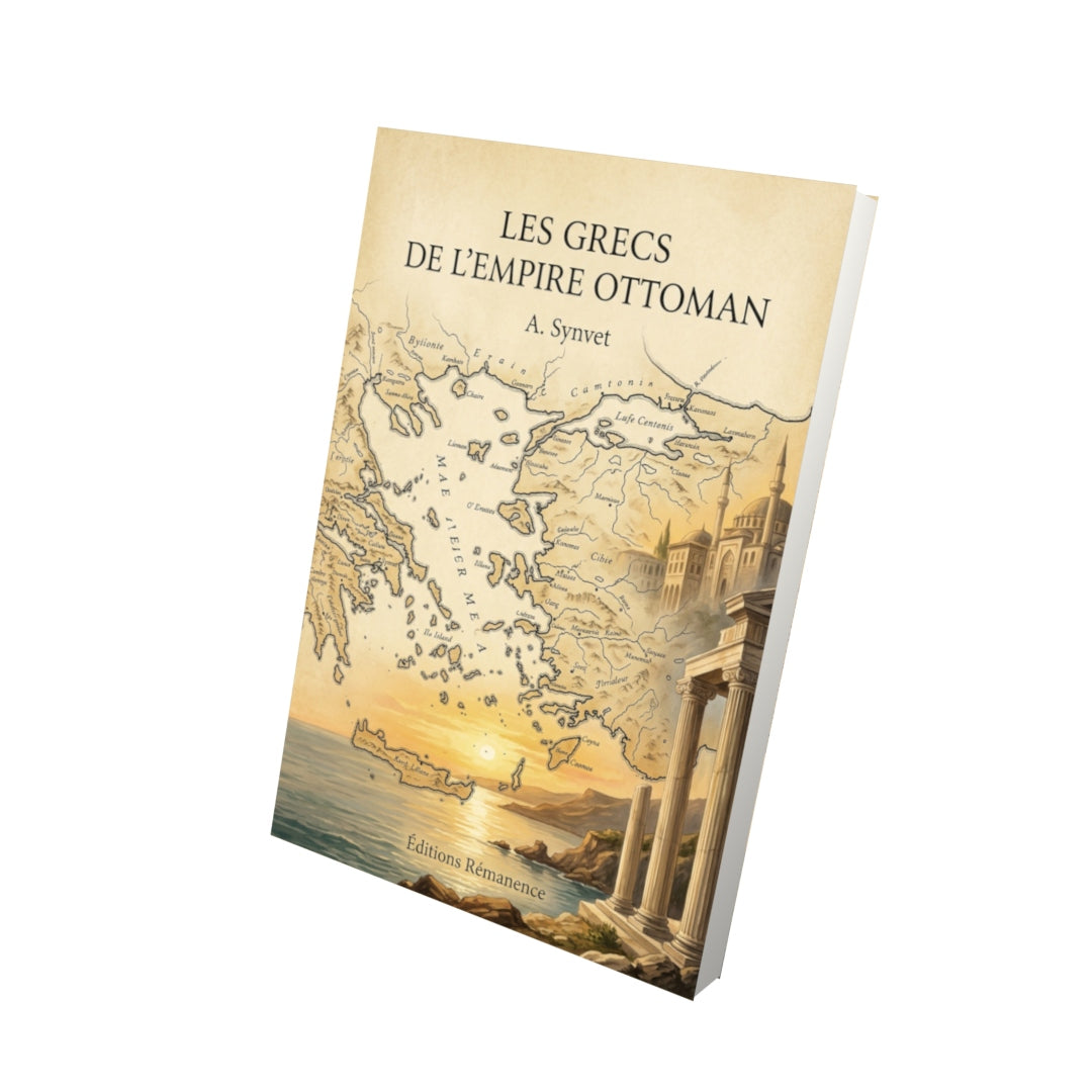 Livre Les Grecs de L’Empire Ottoman par A. Synvet - Vue 3D - Editions Remanence