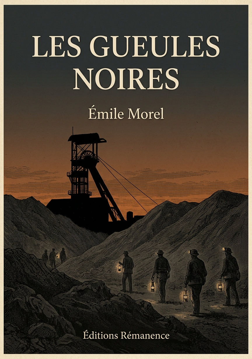 Les Gueules Noires - Émile Morel (Couverture)