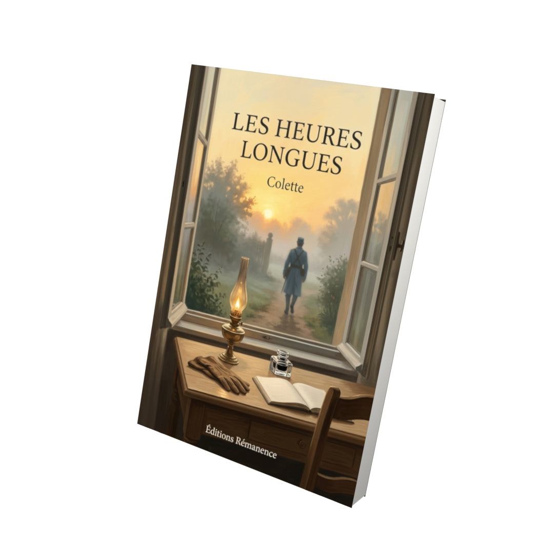 Livre Les Heures longues par Colette - Vue 3D - Editions Remanence