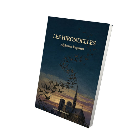Livre Les Hirondelles par Alphonse Esquiros - Vue 3D - Editions Remanence